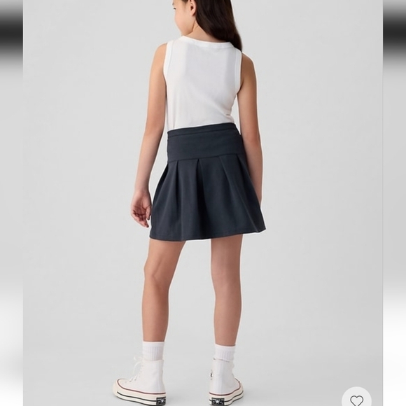 NWT! GAP, Kids Uniform Pleated Skirt, True indigo, XS (4/5) - Picture 3 of 8